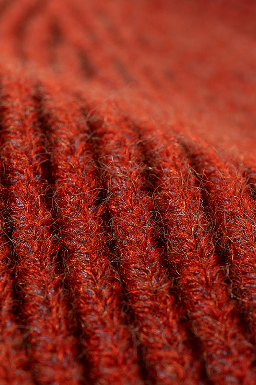 LOT #206 - NEWYORK Patch Rib-Knit Cuffed Beanie
